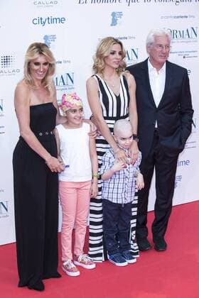 Richard Gere and Alejandra Silva attends the premiere of the film Norman at Callao cinema in Madrid, May 31, 2017. Spain..  (20170531083)