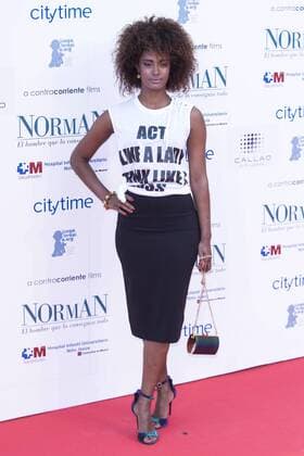 Yaima Ramos attends the premiere of the film Norman at Callao cinema in Madrid, May 31, 2017. Spain..  (20170531038)