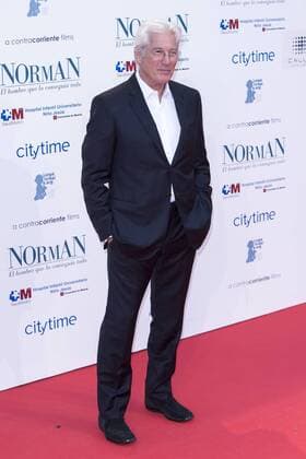 Richard Gere attends the premiere of the film Norman at Callao cinema in Madrid, May 31, 2017. Spain..  (20170531095)