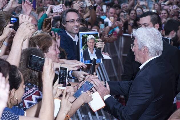 Richard Gere attends the premiere of the film Norman at Callao cinema in Madrid, May 31, 2017. Spain..  (20170531100)