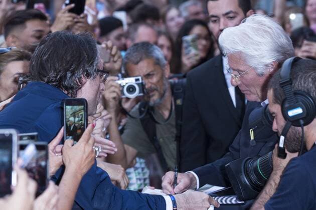Richard Gere attends the premiere of the film Norman at Callao cinema in Madrid, May 31, 2017. Spain..  (20170531101)