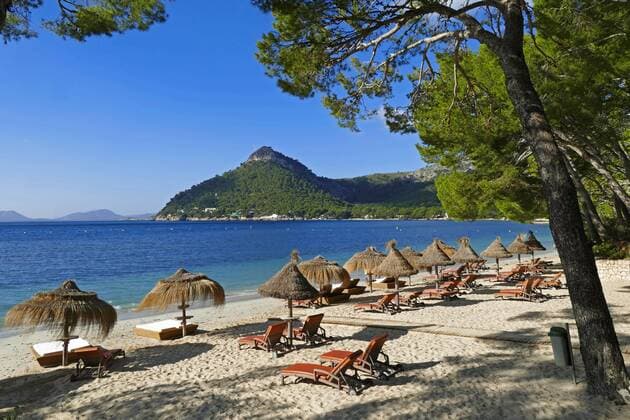 Cala Pi de la Posada, Cap Formentor, Majorca, Balearic Islands, Spain, Mediterranean, Europe Copyright: Hans-PeterxMerten 396-5332