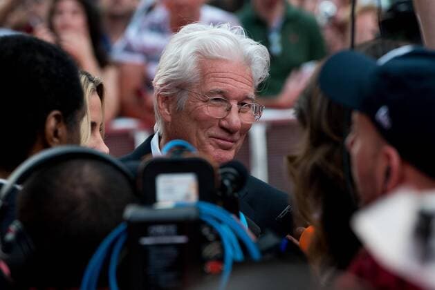 May 31, 2017 - Madrid, Spain - Richard Gere Attends the NORMAN Spanish premiere at Callao Cinema in Madrid on May 31, 2017 Madrid Spain  - ZUMAn230 20170531_zaa_n230_245 Copyright: xGabrielxMasedax