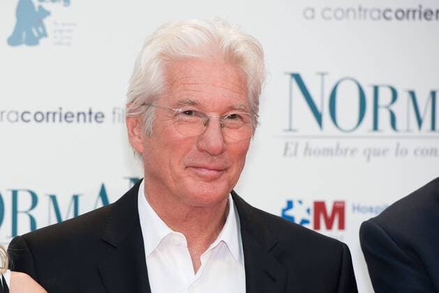 May 31, 2017 - Madrid, Spain - Richard Gere and Alejandra Silva Attend the NORMAN Spanish premiere at Callao Cinema in Madrid on May 31, 2017 Madrid Spain  - ZUMAn230 20170531_zaa_n230_247 Copyright: xGabrielxMasedax
