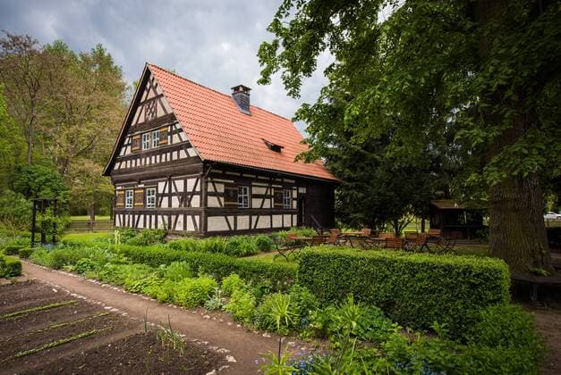 Heidecksburg , 190516 , Freilichtmuseum , Thüringer Bauernhäuser Im Bild: Thüringer Bauernhäuser