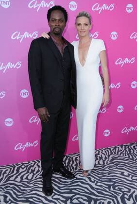 June 1, 2017 - Los Angeles, CA, United States - 01 June 2017 - Los Angeles, California - Harold Perrineau. Premiere of TNT s Claws held at Harmony Gold Theatre in Los Angeles. Photo Credit: AdMedia Los Angeles United States - ZUMAa123 20170601_zaa_a123_059 Copyright: xBirdiexThompsonx