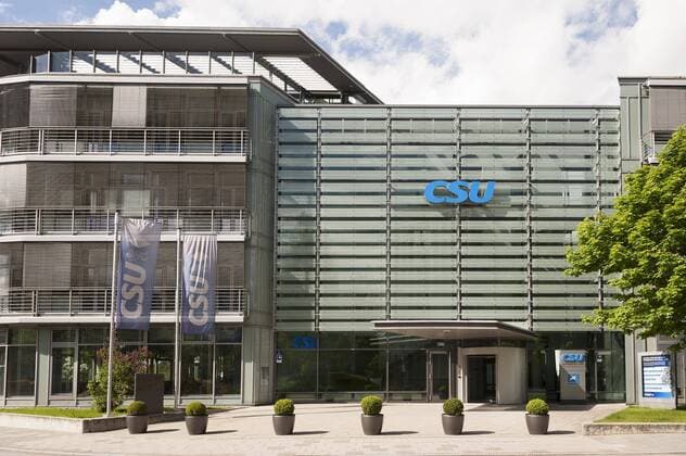  CSU Landesleitung und neues Hauptquartier 2017, Parkstadt Schwabing, München, Bayern, Deutschland, Europa Copyright: imageBROKER/KurtxAmthor iblamt04526759.jpg