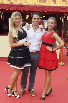 Danika Wist, Silva Gonzalez, Stefanie Schanzleh (Hot Banditoz) bei der Gala-Premiere des Circus Roncalli auf der Moorweide. Hamburg, 03.06.2017 Foto:xgbrcix xFuturexImage