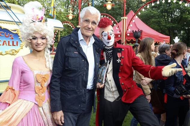 Sky du Mont bei der Gala-Premiere des Circus Roncalli auf der Moorweide. Hamburg, 03.06.2017 Foto:xgbrcix xFuturexImage