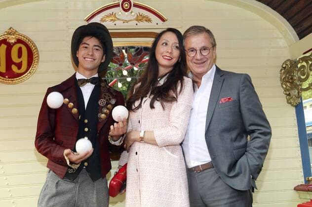 Jan Hofer mit Freundin Phong Lan Balz bei der Gala-Premiere des Circus Roncalli auf der Moorweide. Hamburg, 03.06.2017 Foto:xgbrcix xFuturexImage