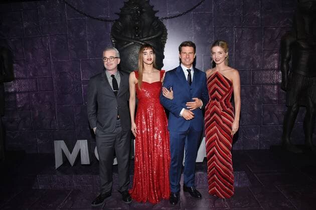 June 5, 2017 - Mexico City, Mexico - Alex Kurtzman, Sofia Boutella, Tom Cruise, Annabelle Wallis are seen attending at the red carpet to promote his latest film The Mummy at Soumaya Museum on June 05, 2017 in Mexico City, Mexico Mexico City Mexico  - ZUMAn230 20170605_zaa_n230_371 Copyright: xCarlosxTischlerx