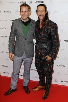 James Erskine and Oscar Jaenada attend the UK premiere of The White Room at Regent St Cinema in London. JUNE 5th 2017  MESx171153