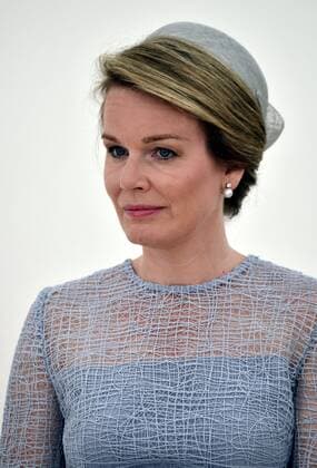 Queen Mathilde of Belgium pictured during the award ceremony for the laureates of the Queen Elisabeth Cello Competition 2017 at the Queen Elisabeth Music Chapel (Chapelle Musicale Reine Elisabeth - Muziekkapel Koningin Elisabeth), in Waterloo, Tuesday 06 June 2017.  ERICxLALMAND 05109090