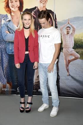 Lina Larissa Strahl, Louis Held Fototermin anlässlich der Preisverleihung zu Bibi & Tina im Atelier in Berlin am 06.06.2017