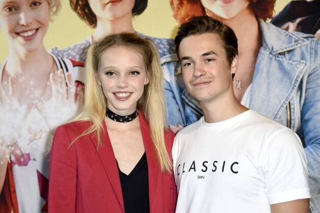 Lina Larissa Strahl, Louis Held Fototermin anlässlich der Preisverleihung zu Bibi & Tina im Atelier in Berlin am 06.06.2017