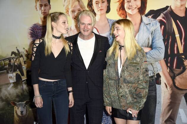 Lina Larissa Strahl, Detlev Buck, Lisa-Marie Koroll Fototermin anlässlich der Preisverleihung zu Bibi & Tina im Atelier in Berlin am 06.06.2017