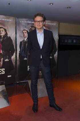 Gabriel Le Bomin CELEBRITES : Avant premiere du film Nos Patriotes - Paris - 06 06 2017 StephenCaillet Panoramic 