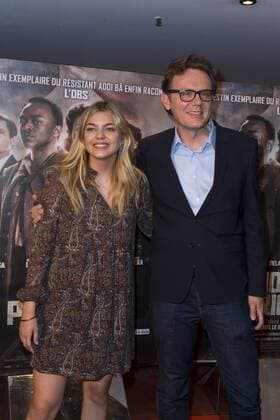 Louane Emera - Gabriel Le Bomin CELEBRITES : Avant premiere du film Nos Patriotes - Paris - 06 06 2017 StephenCaillet Panoramic 