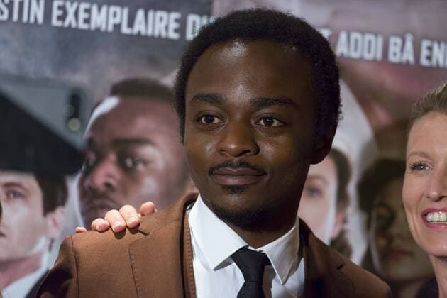 Marc Zinga CELEBRITES : Avant premiere du film Nos Patriotes - Paris - 06 06 2017 StephenCaillet Panoramic 