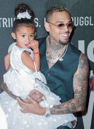 Chris Brown and his daughter Royalty attend the Premiere of Riveting Entertainment s Chris Brown: Welcome To My Life at Regal LA Live: A Barco Innovation Center on June 6, 2017 in Los Angeles, California, USA USA 2017 the Premiere of Riveting Entertainment s Chris Brown: Welcome To My Life at Regal LA Live in Los Angeles, California, USA  Copyright: xMSUxStudiox
