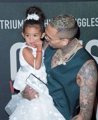 Chris Brown and his daughter Royalty attend the Premiere of Riveting Entertainment s Chris Brown: Welcome To My Life at Regal LA Live: A Barco Innovation Center on June 6, 2017 in Los Angeles, California, USA USA 2017 the Premiere of Riveting Entertainment s Chris Brown: Welcome To My Life at Regal LA Live in Los Angeles, California, USA  Copyright: xMSUxStudiox