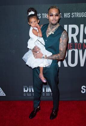 Chris Brown and his daughter Royalty attend the Premiere of Riveting Entertainment s Chris Brown: Welcome To My Life at Regal LA Live: A Barco Innovation Center on June 6, 2017 in Los Angeles, California, USA USA 2017 the Premiere of Riveting Entertainment s Chris Brown: Welcome To My Life at Regal LA Live in Los Angeles, California, USA  Copyright: xMSUxStudiox