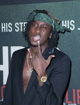 K Camp attends the Premiere of Riveting Entertainment s Chris Brown: Welcome To My Life at Regal LA Live: A Barco Innovation Center on June 6, 2017 in Los Angeles, California, USA USA 2017 the Premiere of Riveting Entertainment s Chris Brown: Welcome To My Life at Regal LA Live in Los Angeles, California, USA  Copyright: xMSUxStudiox
