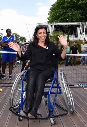 Bilder des Tages Anne Hidalgo ( Maire de Paris ) NEWS : Roland Garros 2017 - Internationaux de France - 07 06 2017 FedericoPestellini Panoramic 