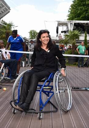 Anne Hidalgo ( Maire de Paris ) NEWS : Roland Garros 2017 - Internationaux de France - 07 06 2017 FedericoPestellini Panoramic 