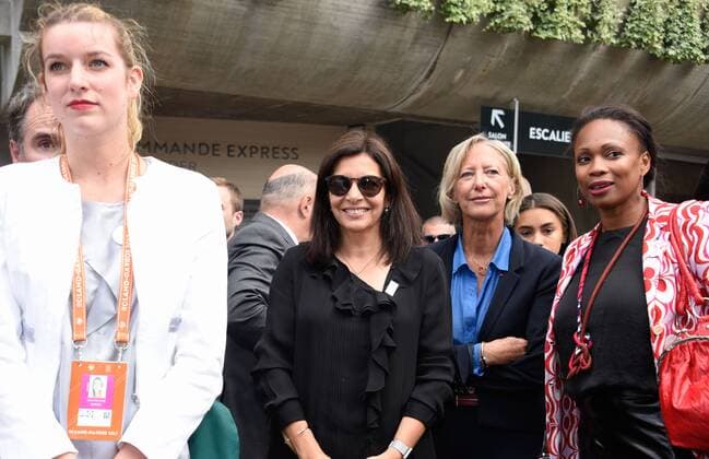 Anne Hidalgo ( Maire de Paris ) NEWS : Roland Garros 2017 - Internationaux de France - 07 06 2017 FedericoPestellini Panoramic 