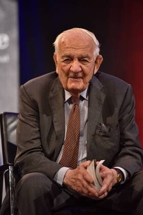 Der deutsch-französische Publizist, Soziologe und Politikwissenschaftler Alfred Grosser liest und redet am 06.06.2017 in Köln auf der 5. phil.COLOGNE, das internationale Festival der Philosophie