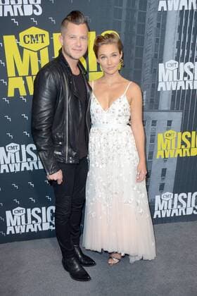 June 7, 2017 - Nashville, TN, USA - 07 June 2017 - Nashville, Tennessee - Clare Bowen, Brandon Robert Young. 2017 CMT Music Awards held at Music City Center. Photo Credit: AdMedia Nashville USA - ZUMAa123 20170607_zaa_a123_103 Copyright: xTonyaxWisex