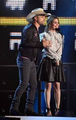 June 7, 2017 - Nashville, TN, USA - 07 June 2017 - Nashville, Tennessee - Rachel Bilson, Dustin Lynch. 2017 CMT Music Awards held at Music City Center. Photo Credit: AdMedia Nashville USA - ZUMAa123 20170607_zaa_a123_186 Copyright: xLauraxFarrx