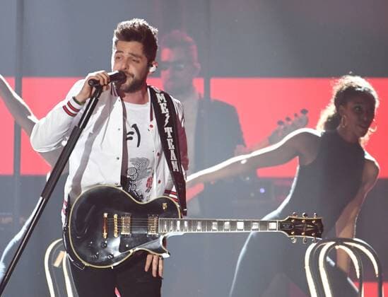 June 7, 2017 - Nashville, TN, USA - 07 June 2017 - Nashville, Tennessee - Thomas Rhett. 2017 CMT Music Awards held at Music City Center. Photo Credit: AdMedia Nashville USA - ZUMAa123 20170607_zaa_a123_279 Copyright: xLauraxFarrx