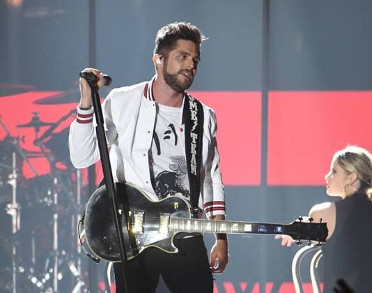 June 7, 2017 - Nashville, TN, USA - 07 June 2017 - Nashville, Tennessee - Thomas Rhett. 2017 CMT Music Awards held at Music City Center. Photo Credit: AdMedia Nashville USA - ZUMAa123 20170607_zaa_a123_298 Copyright: xLauraxFarrx