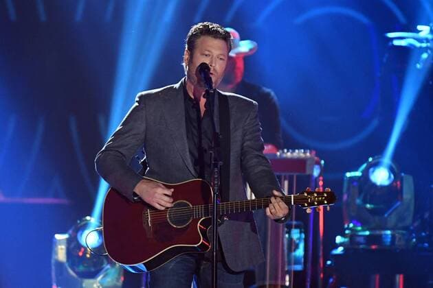 June 7, 2017 - Nashville, TN, USA - 07 June 2017 - Nashville, Tennessee - Blake Shelton. 2017 CMT Music Awards held at Music City Center. Photo Credit: AdMedia Nashville USA - ZUMAa123 20170607_zaa_a123_358 Copyright: xLauraxFarrx