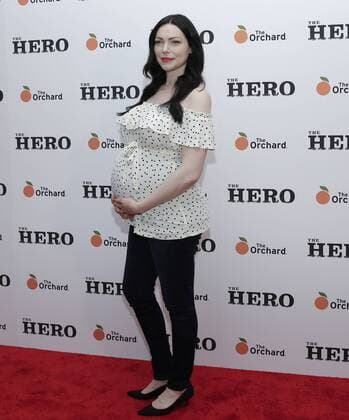 Laura Prepon arrives on the red carpet at The Hero New York Premiere at the Whitby Hotel on June 7, 2017 in New York City.  NYP20170607131 JOHNxANGELILLO
