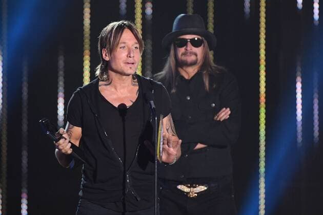 June 7, 2017 - Nashville, TN, USA - 07 June 2017 - Nashville, Tennessee - Keith Urban, Kid Rock. 2017 CMT Music Awards held at Music City Center. Photo Credit: AdMedia Nashville USA - ZUMAa123 20170607_zaa_a123_495 Copyright: xLauraxFarrx