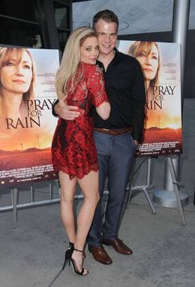 June 7, 2017 - Hollywood, CA, United States - 07 June 2017 - Hollywood, California - Christina Moore, John Ducey. Los Angeles premiere of Pray For Rain held at ArcLight in Hollywood. Photo Credit: AdMedia Hollywood United States - ZUMAa123 20170607_zaa_a123_621 Copyright: xBirdiexThompsonx