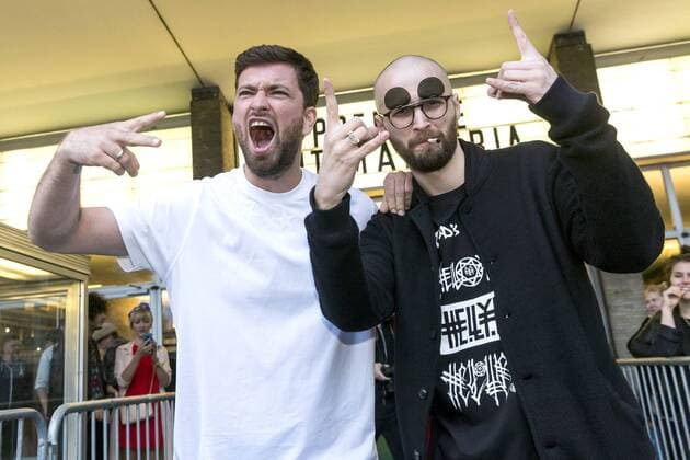 Marteria und Specter bei der Premiere des Streamingfilms Antimarteria zum Marteria Album Roswell im Kino International. Berlin, 07.06.2017 Foto:xB.xKriemannx xFuturexImage