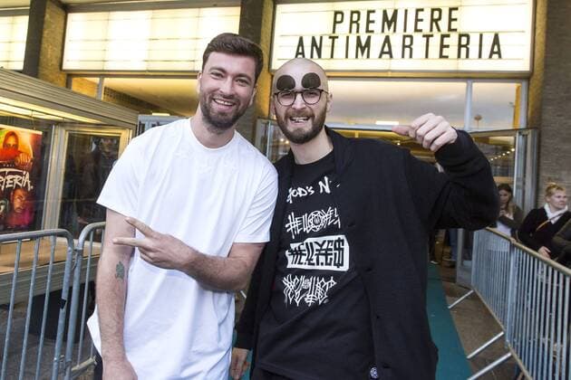 Marteria und Specter bei der Premiere des Streamingfilms Antimarteria zum Marteria Album Roswell im Kino International. Berlin, 07.06.2017 Foto:xB.xKriemannx xFuturexImage