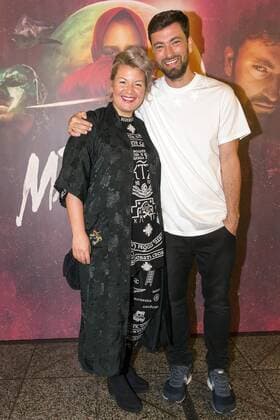 Miss Platnum und Marteria bei der Premiere des Streamingfilms Antimarteria zum Marteria Album Roswell im Kino International. Berlin, 07.06.2017 Foto:xB.xKriemannx xFuturexImage