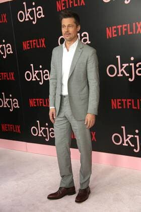 June 8, 2017 - New York, N.Y, USA - BRAD PITT attends the Netflix New York Premiere of Okja .AMC Lincoln Square, NYC.June 8, 2017.Hammerstein Ballroom, NYC.Photos by , Globe Photos Inc. New York USA - ZUMAms4_ 20170608_zaa_ms4_003 Copyright: xSoniaxMoskowitzx