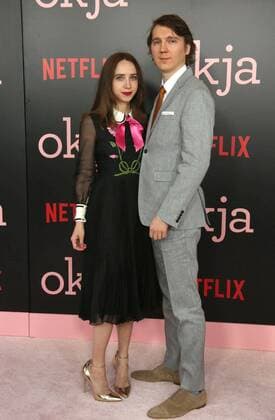 June 8, 2017 - New York, N.Y, USA - ZOE KAZAN, PAUL DANO attend the Netflix New York Premiere of Okja .AMC Lincoln Square, NYC.June 8, 2017.Hammerstein Ballroom, NYC.Photos by , Globe Photos Inc. New York USA - ZUMAms4_ 20170608_zaa_ms4_013 Copyright: xSoniaxMoskowitzx