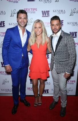 June 8, 2017 - Las Vegas, NV, United States - 08 June 2017 - Las Vegas, Nevada - Michael Milton, Kendra Wilkinson, Jai Rodriguez . Sex Tips for Straight Women from a Gay Man Red Carpet VIP Premiere at Paris Las Vegas . Photo Credit: MJT AdMedia Las Vegas United States - ZUMAa123 20170608_zaa_a123_023 Copyright: xMjt Admediax