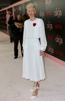 The Okja screening on June 8, 2017 in New York City Tilda Swinton New York United States  524373