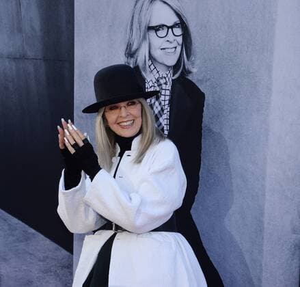 Honoree Diane Keaton arrives for American Film Institute s 45th annual Life Achievement Award tribute gala at the Dolby Theatre in the Hollywood section of Los Angeles on June 8, 2017.  LAP2017060801 JIMxRUYMEN