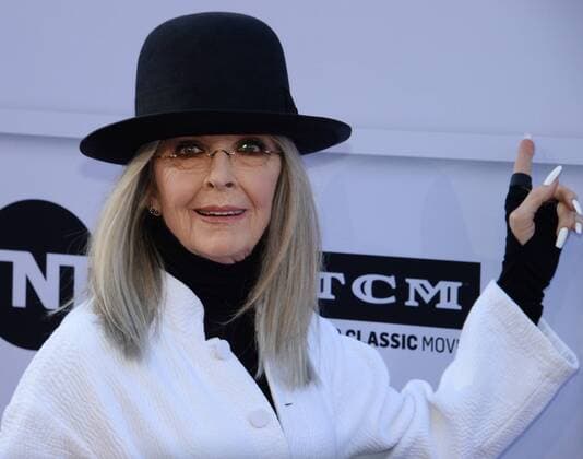 Honoree Diane Keaton arrives for American Film Institute s 45th annual Life Achievement Award tribute gala at the Dolby Theatre in the Hollywood section of Los Angeles on June 8, 2017.  LAP2017060853 JIMxRUYMEN