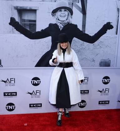 Honoree Diane Keaton arrives for American Film Institute s 45th annual Life Achievement Award tribute gala at the Dolby Theatre in the Hollywood section of Los Angeles on June 8, 2017.  LAP2017060857 JIMxRUYMEN