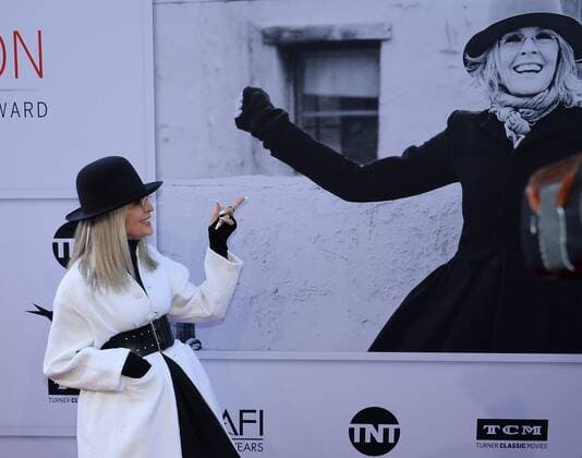 Honoree Diane Keaton arrives for American Film Institute s 45th annual Life Achievement Award tribute gala at the Dolby Theatre in the Hollywood section of Los Angeles on June 8, 2017.  LAP2017060860 JIMxRUYMEN